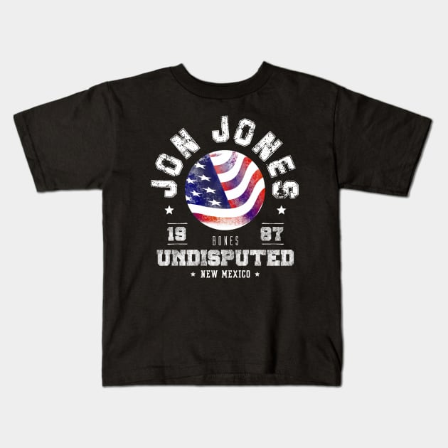 Jon Jones Kids T-Shirt by CulturedVisuals